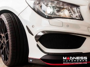 Mercedes-Benz CLA-Class W117 Front Bumper Splitter - Carbon Fiber